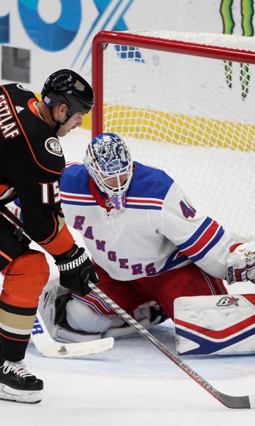 Rangers end road trip with 3-2 win over Ducks in shootout